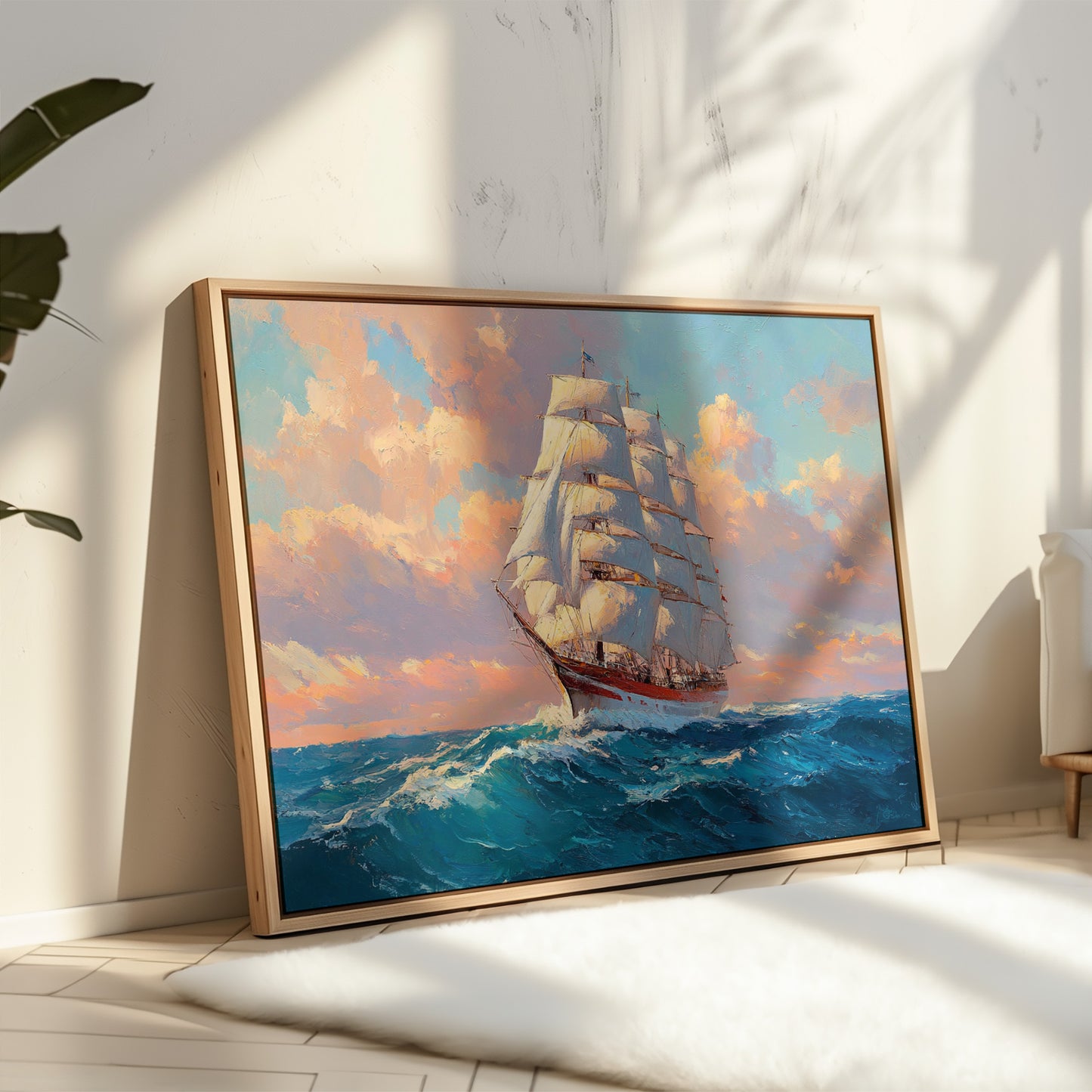 Sunset Sails Chase Ocean Dreams