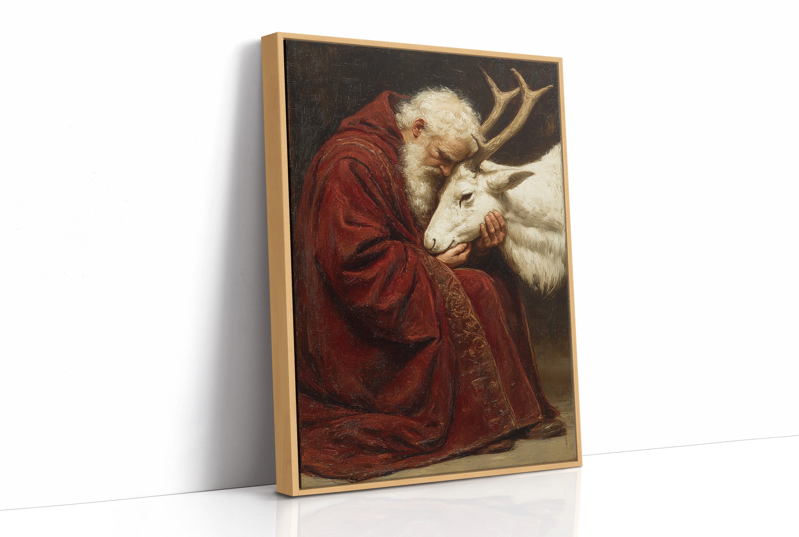 The Old Man and His Reindeer