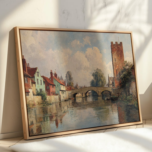 Summer Tales Along The River Bridge