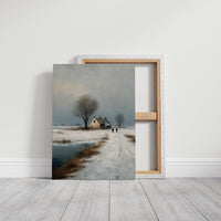 Along the Frozen Road