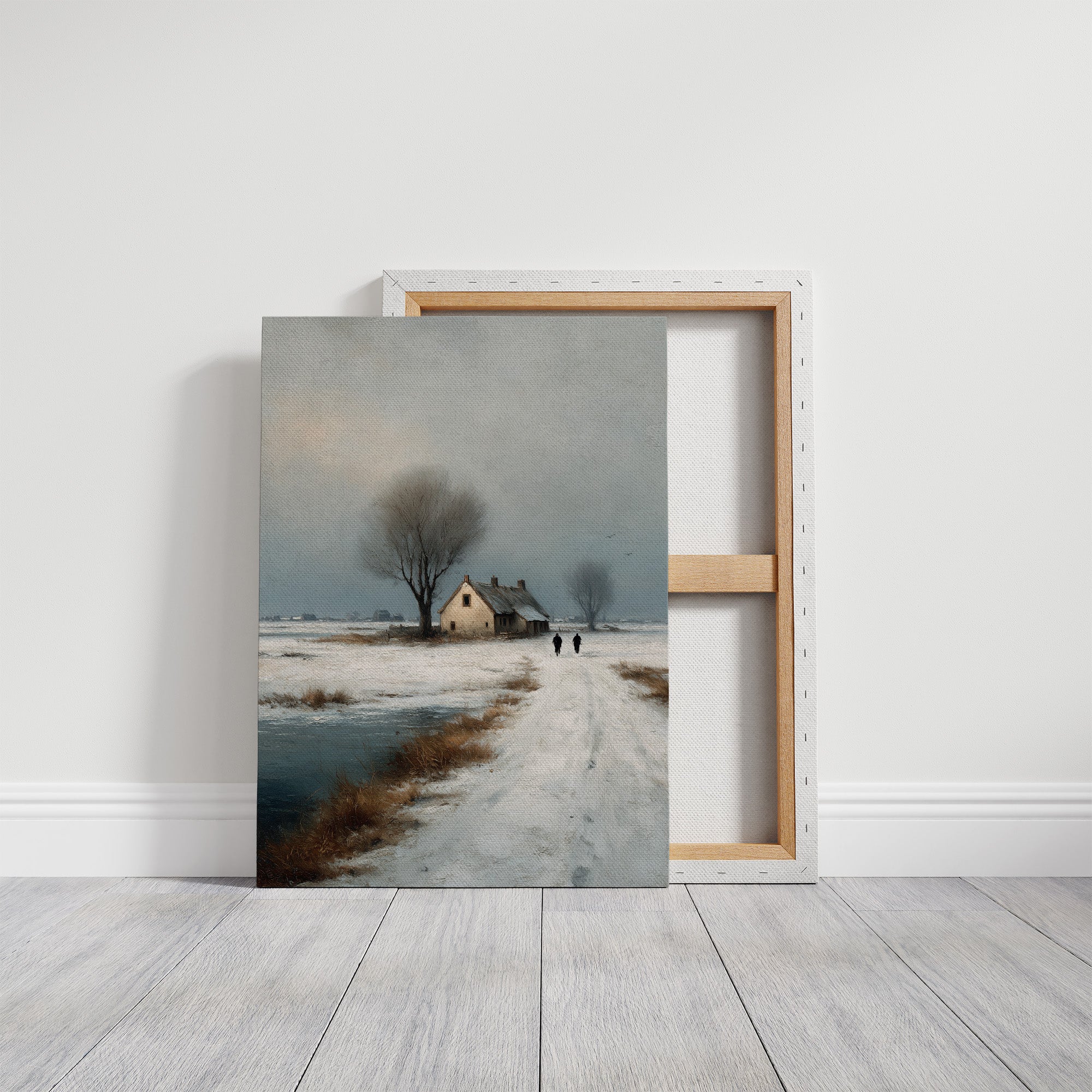 Along the Frozen Road