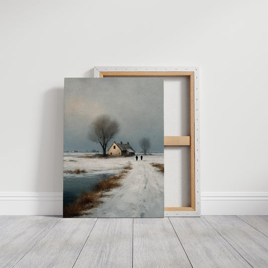 Along the Frozen Road