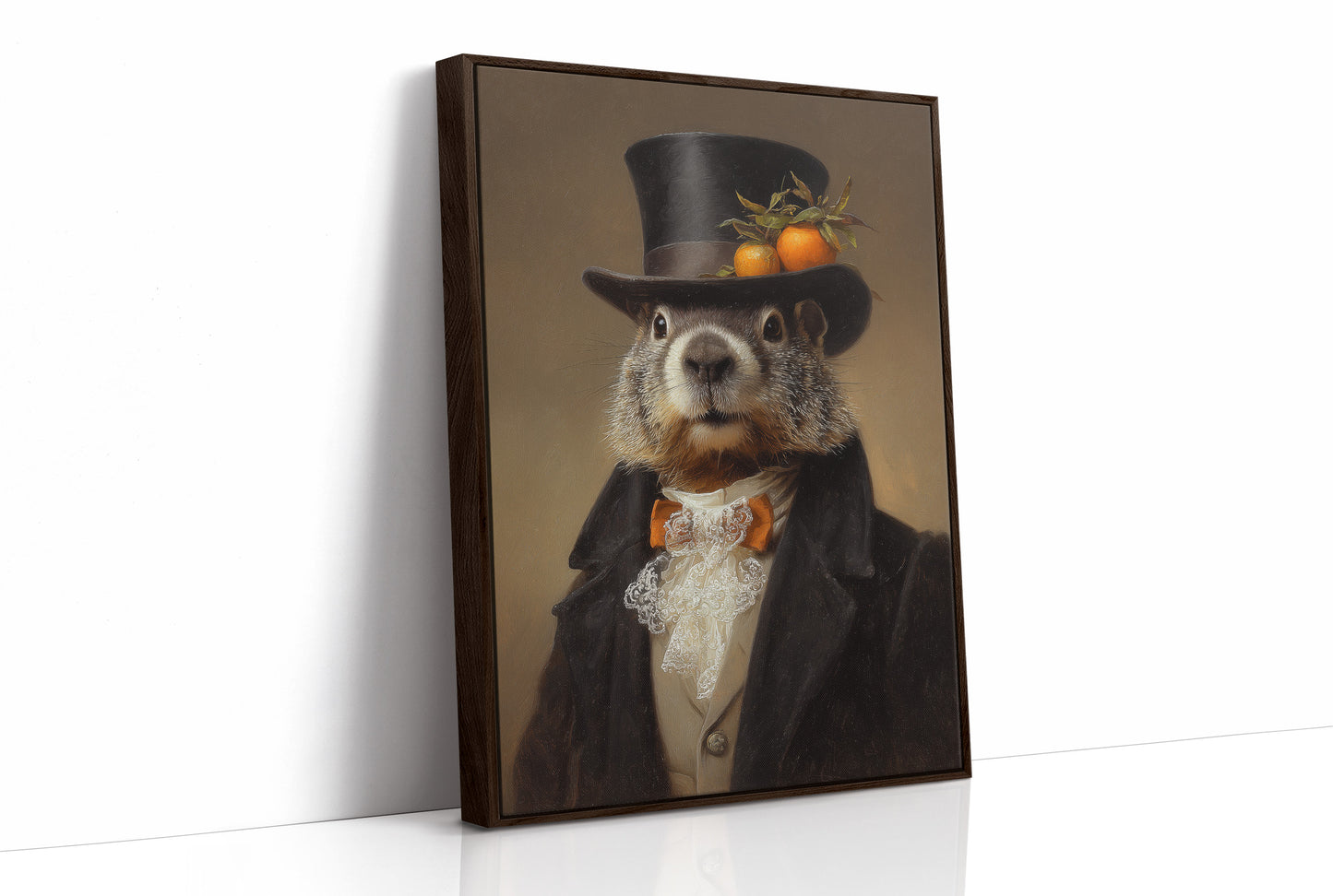 Dapper Marmot With Citrus Crown