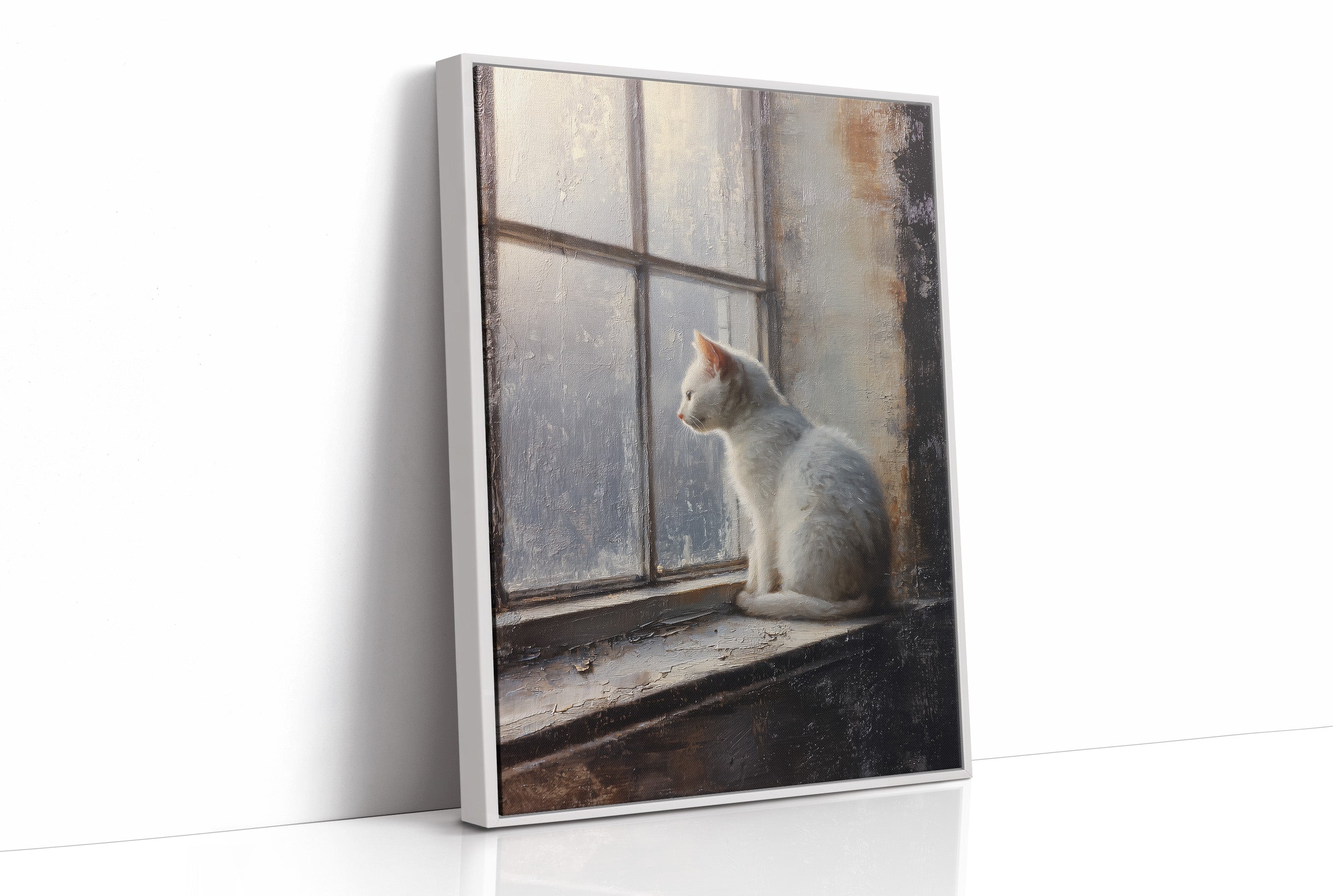 White Cat's Window Vigil