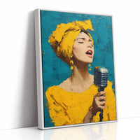 Song in Yellow and Teal