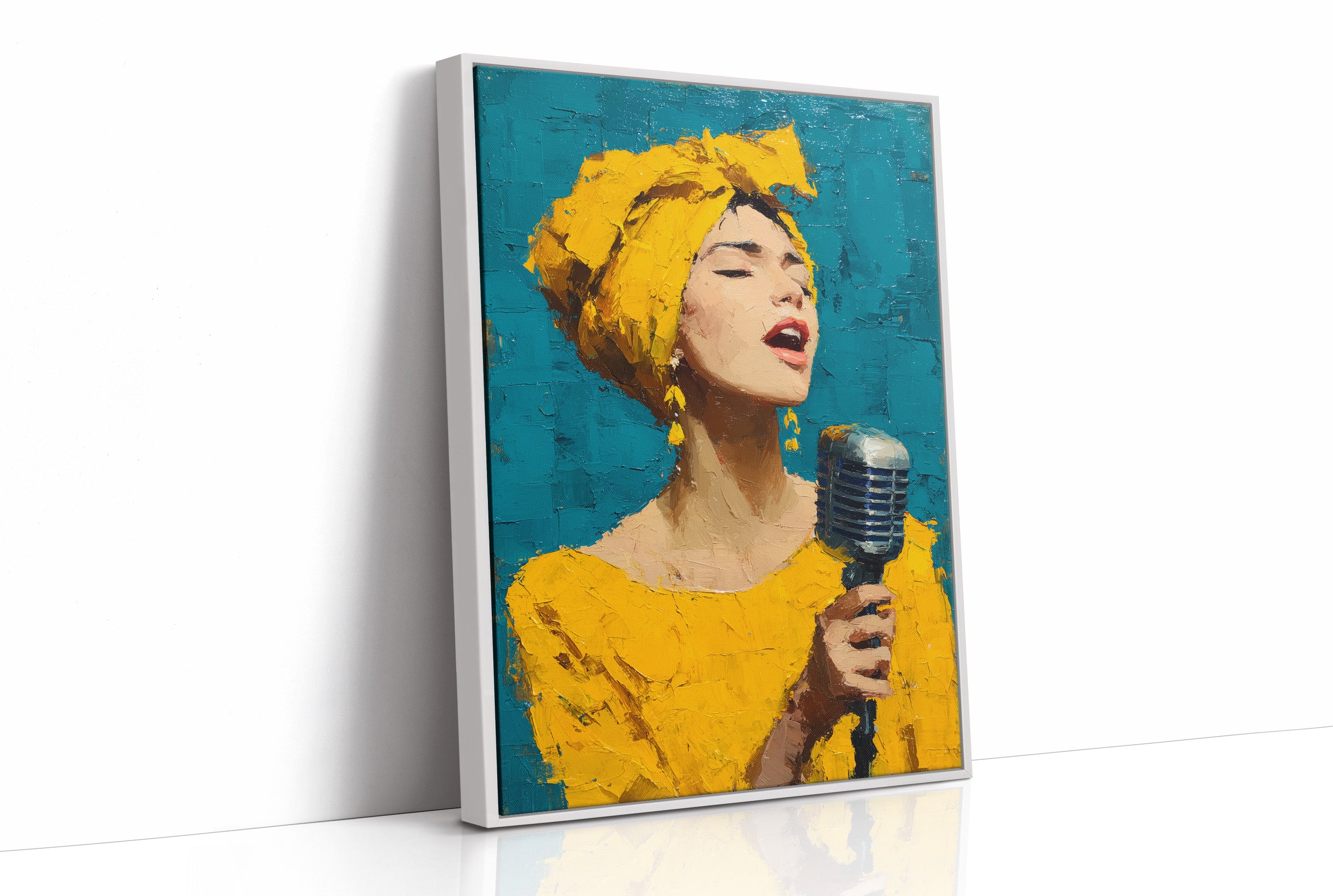 Song in Yellow and Teal