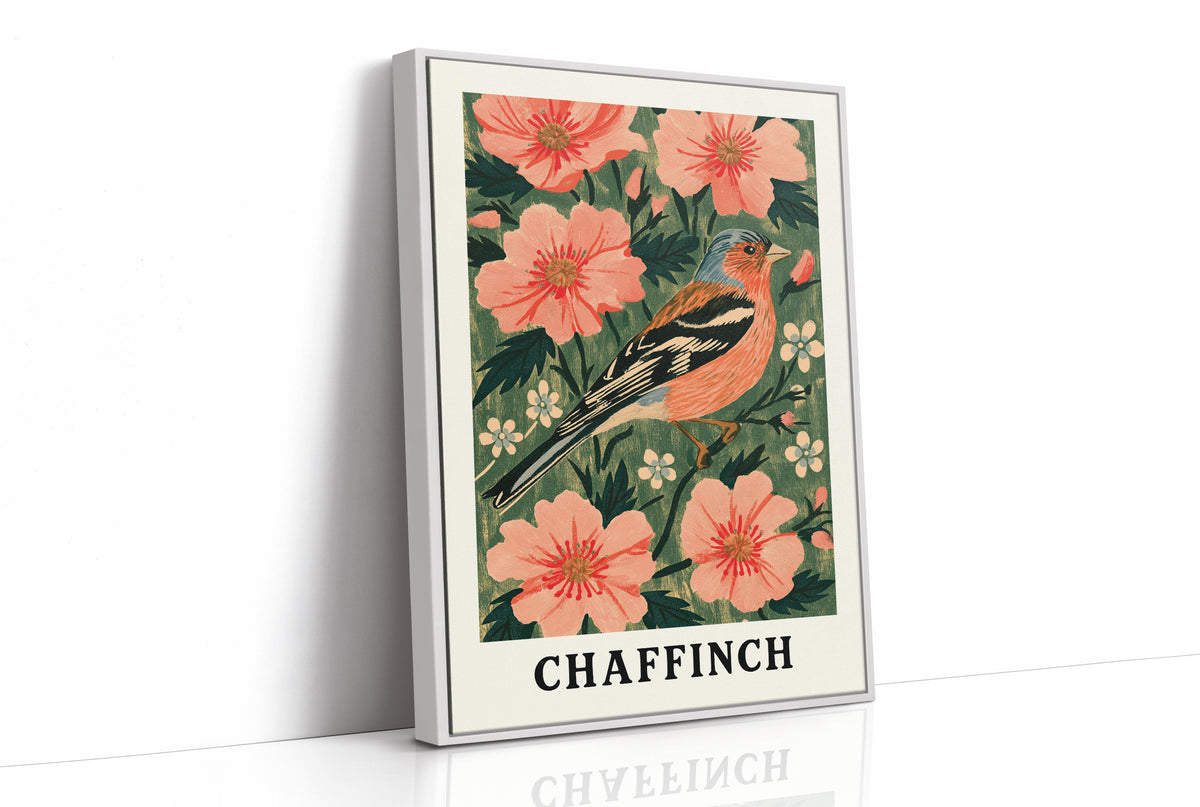 Chaffinch Among Wild Roses