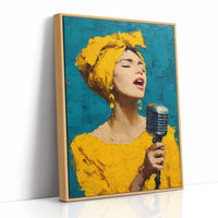 Song in Yellow and Teal