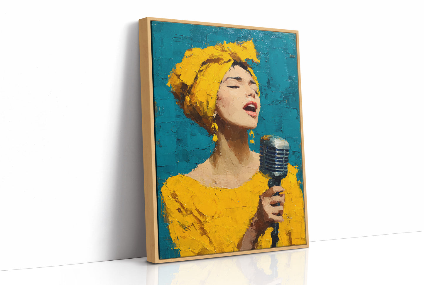 Song in Yellow and Teal