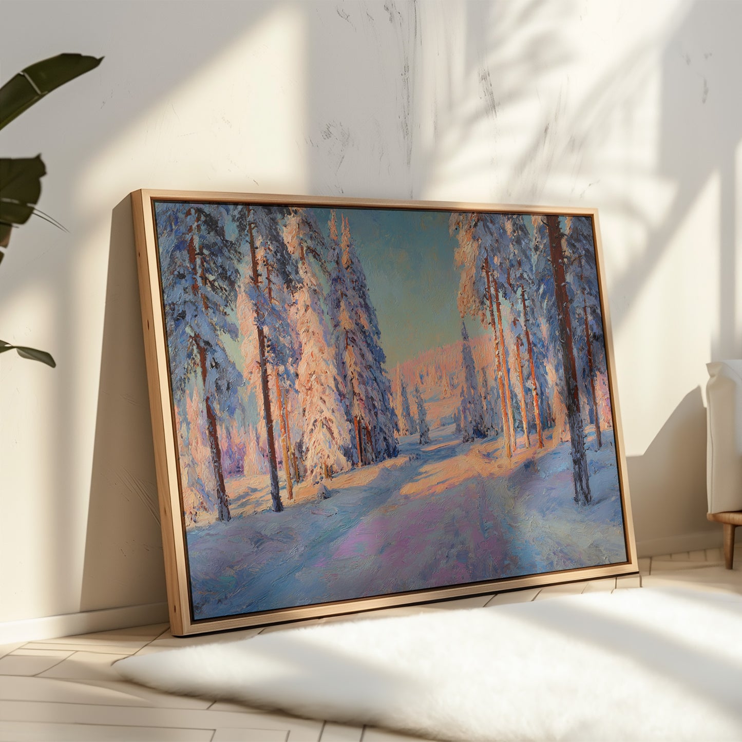 Winter Paints The Forest Rose