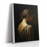 Golden Light On Timeless Portrait