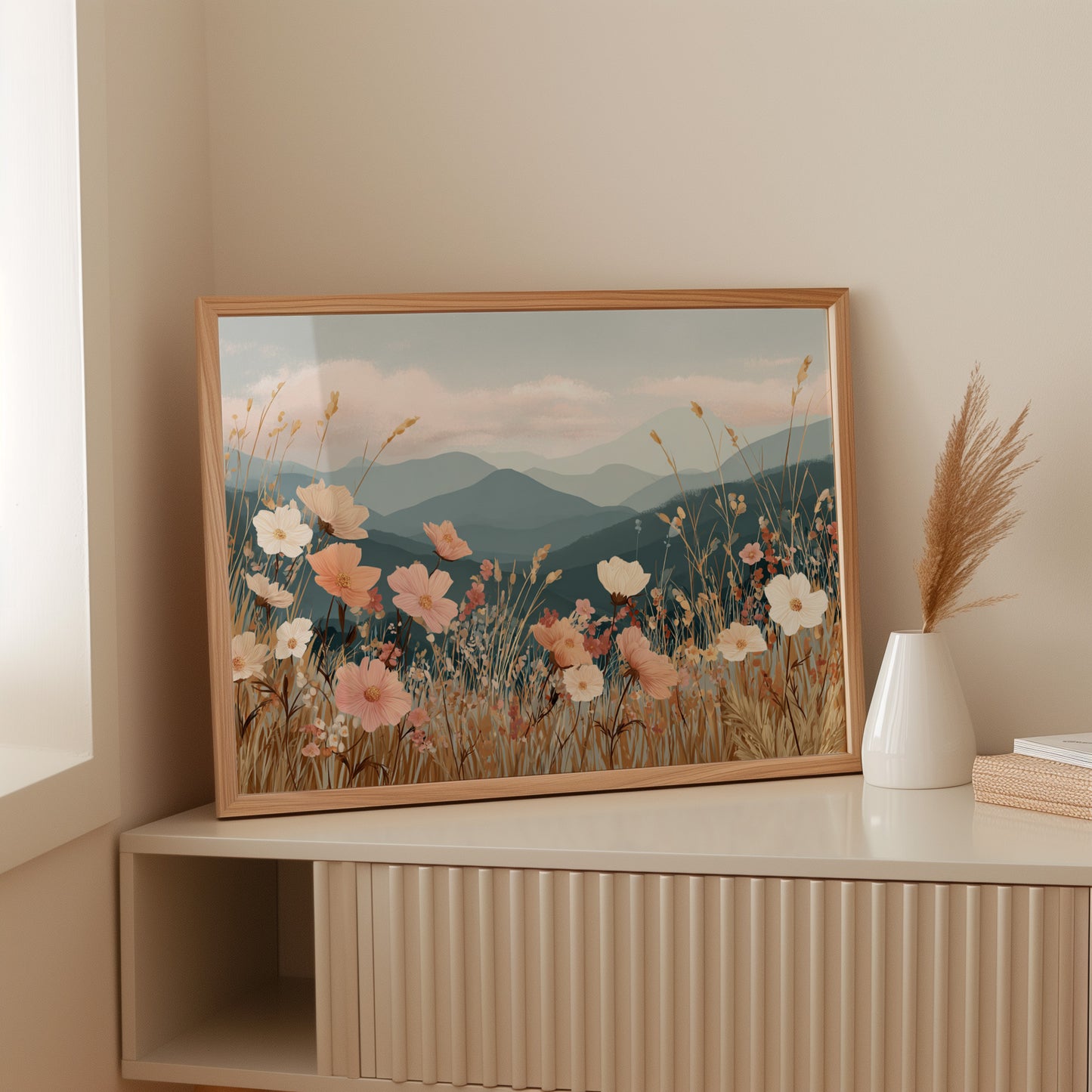 Mountain Cosmos Dance In Dawn