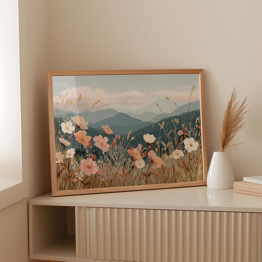 Mountain Cosmos Dance In Dawn