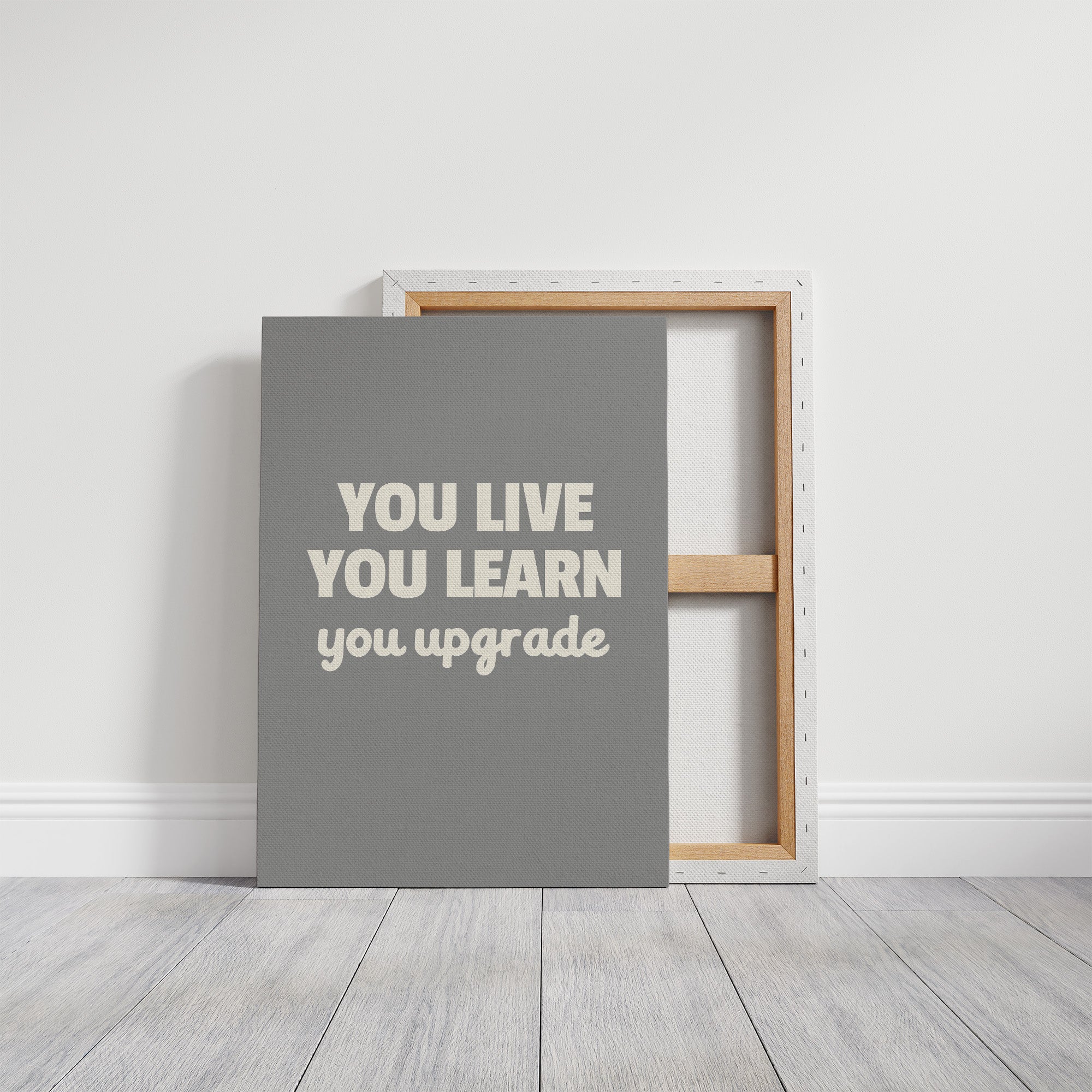 You Live You Learn You Upgrade