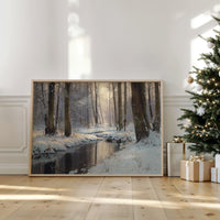 Winter Creek Finds Golden Light