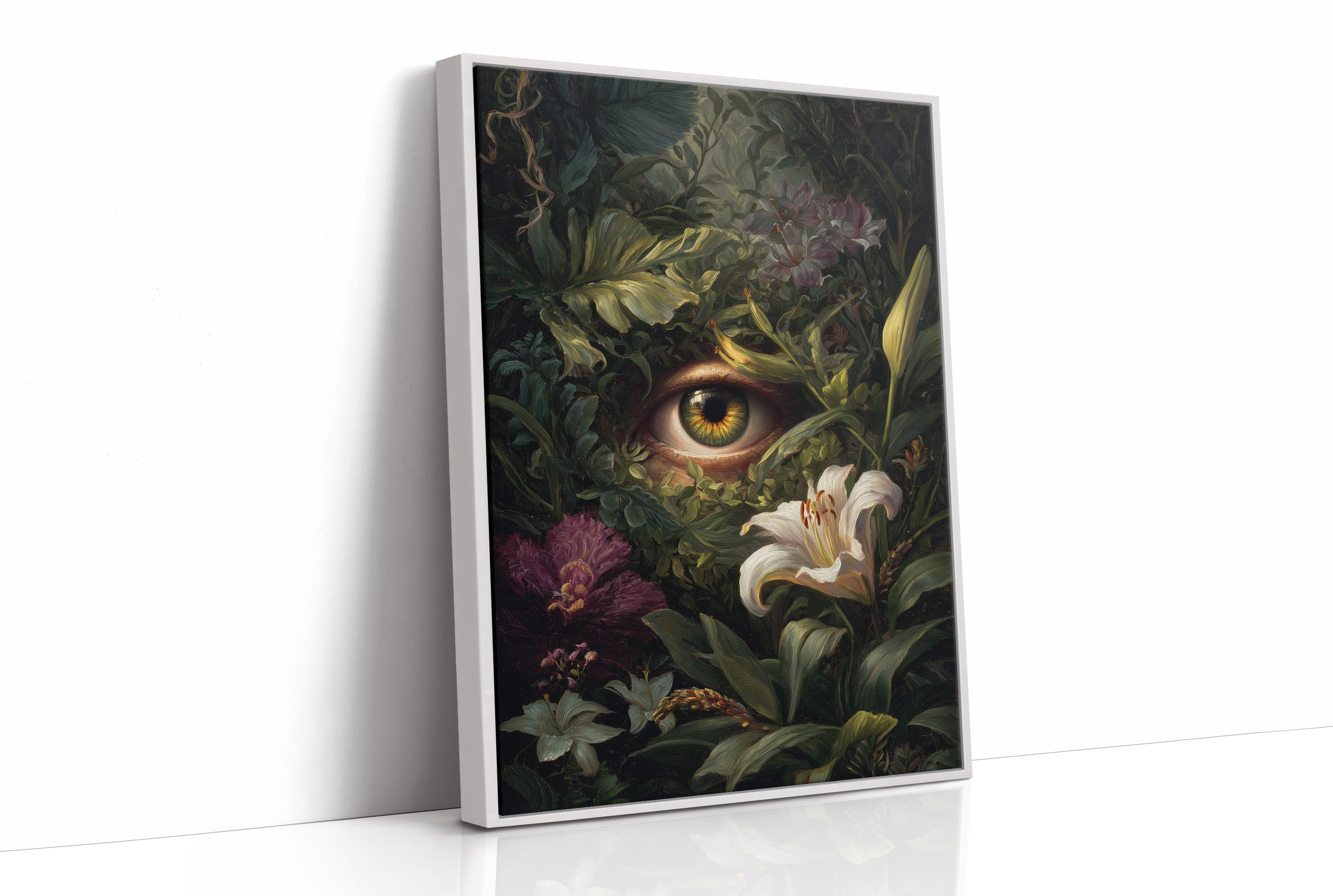 Jungle Watches Through Amber Light