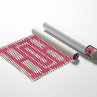 Howdy Pink Mosaic Western Greeting