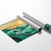 Ocean Mountains Dance At Dawn