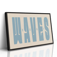 Coastal Typography: Surf Rhythm