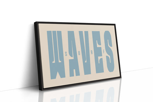 Coastal Typography: Surf Rhythm