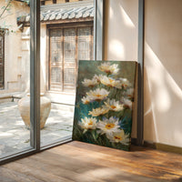 Sunlit Petals in Gentle Breeze