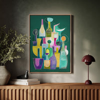 Colorful Bottles Share Secret Stories