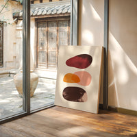 Autumn Stones Float In Morning Light
