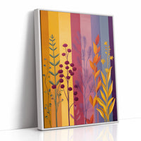 Wildflowers Paint The Sunset Sky