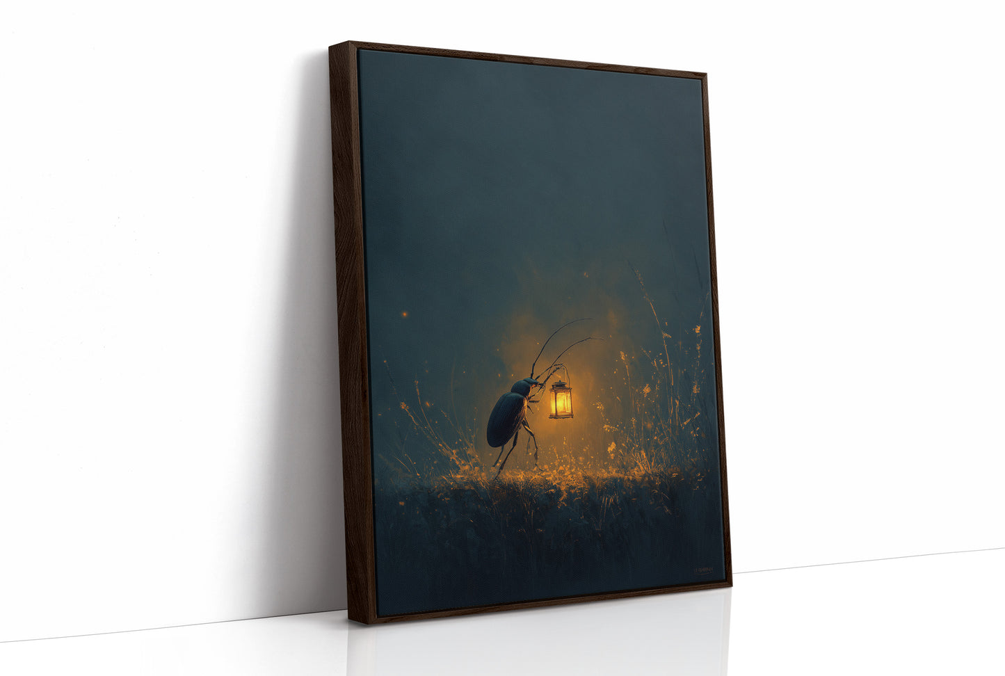 Midnight Keeper Carries Golden Light