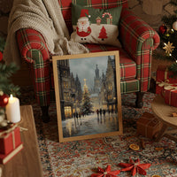 Snow Falls On Cathedral Square