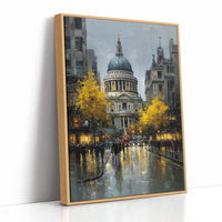 London on a Grey and Golden Evening