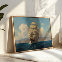 Tall Ship Charts Mediterranean Dreams