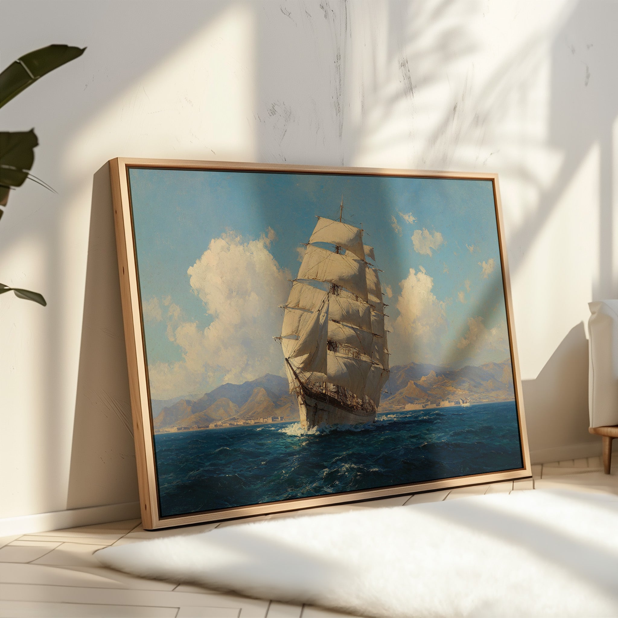 Tall Ship Charts Mediterranean Dreams
