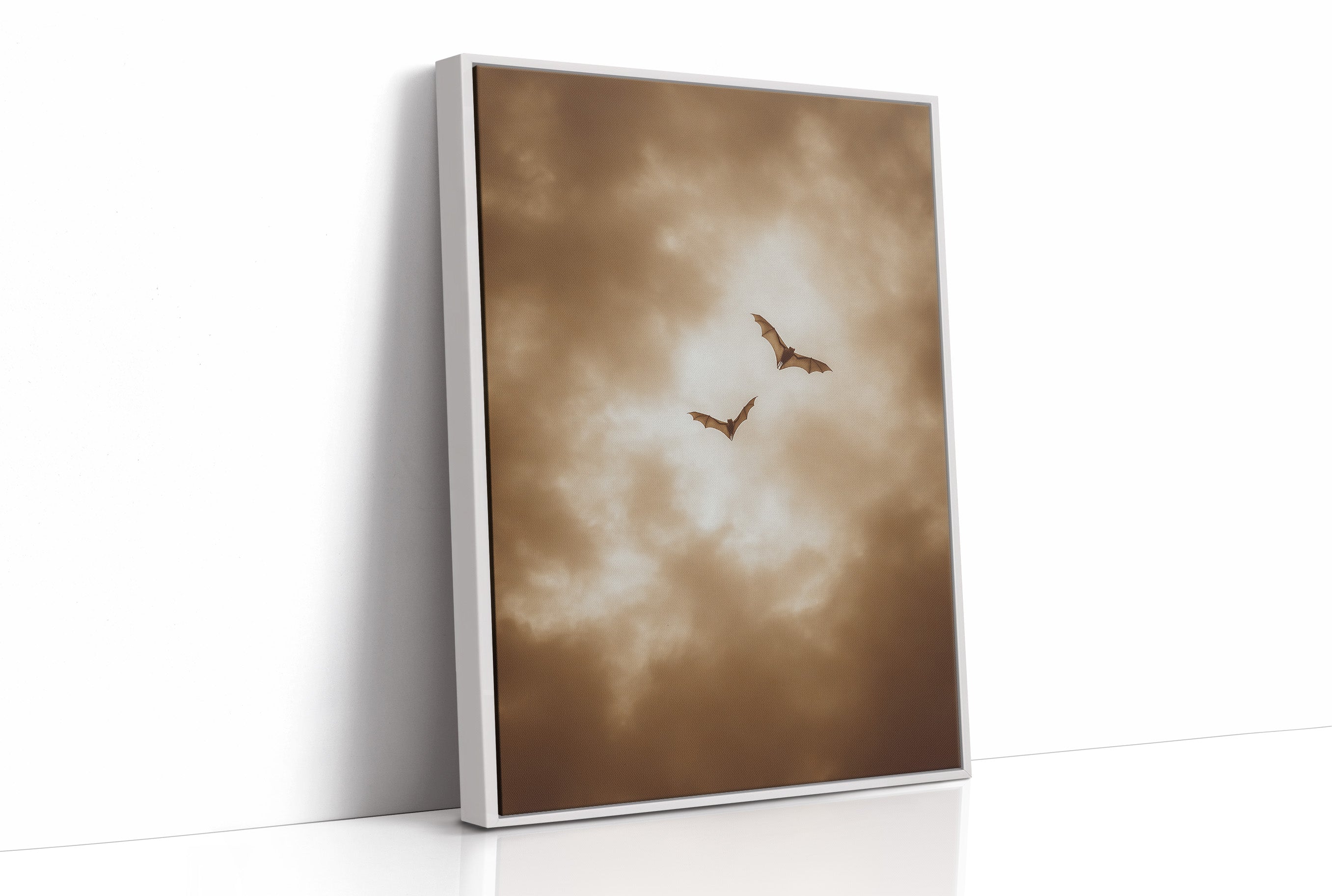 Twilight Hunters Cross Sepia Skies