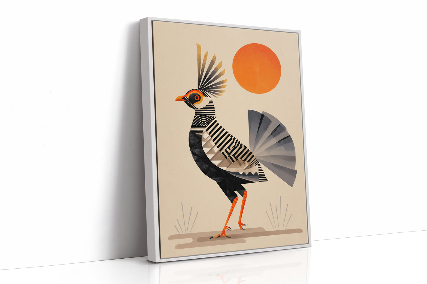 Desert Bird Dances At Dawn