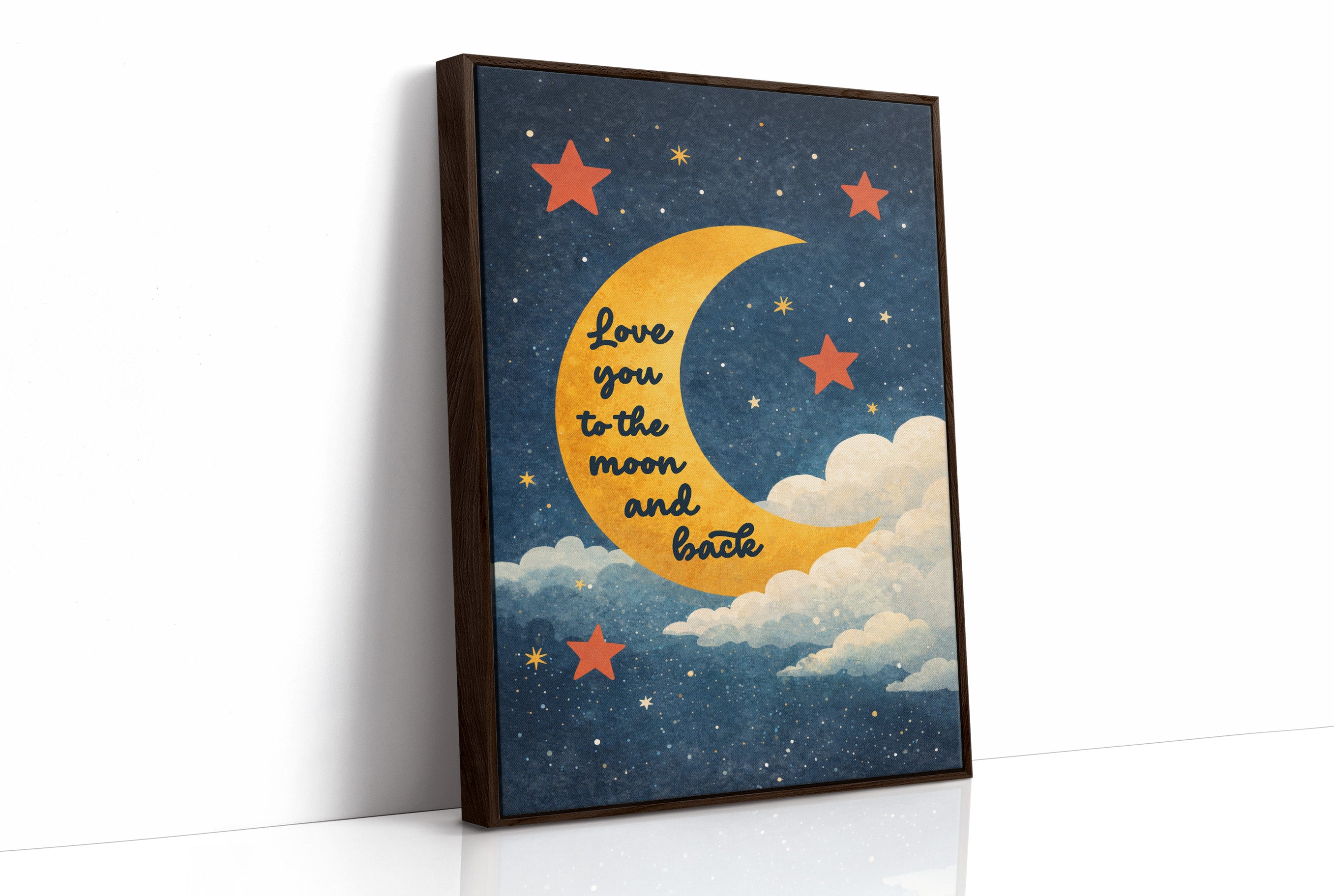 Celestial Promise in Midnight Blue