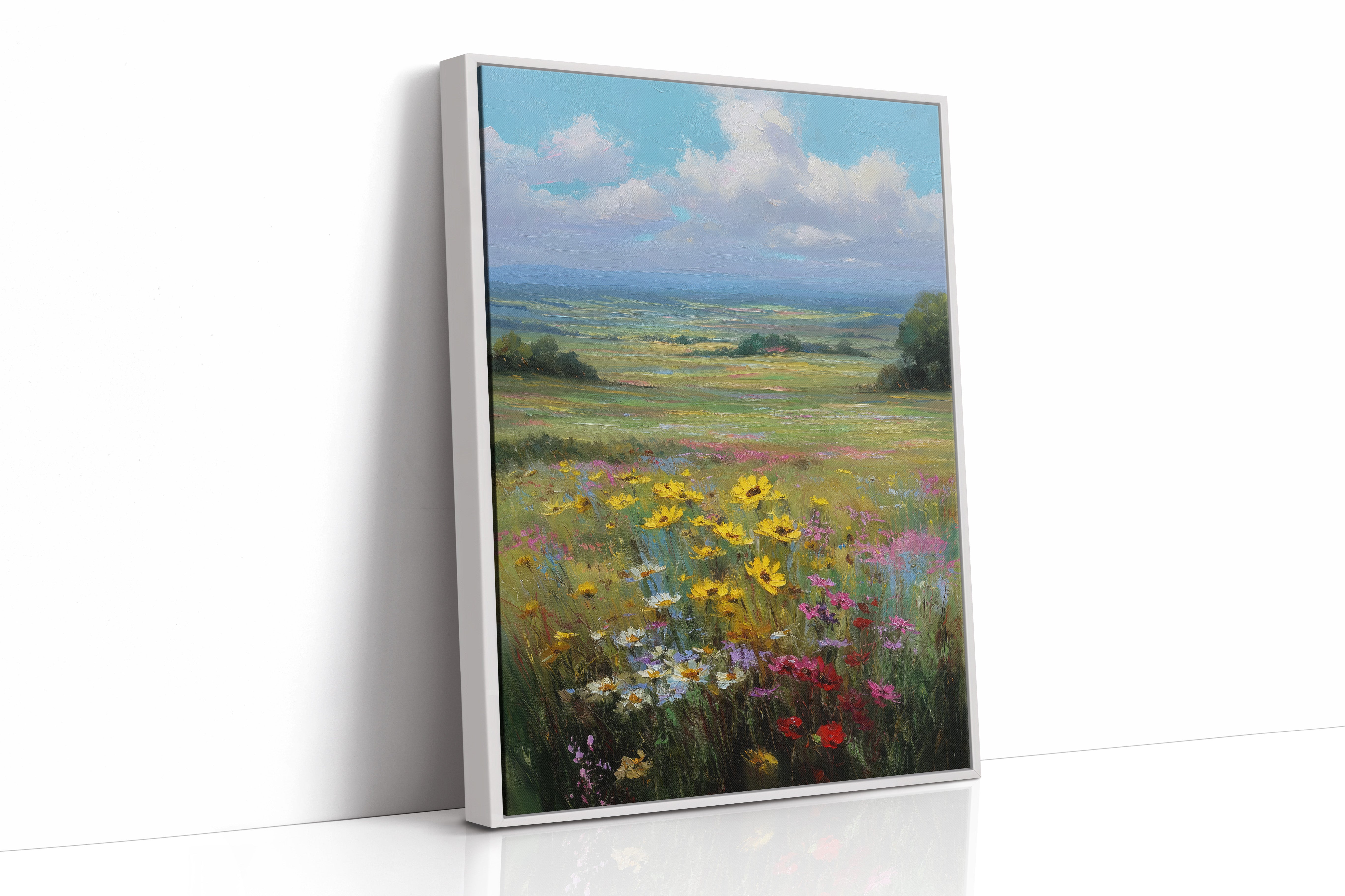 Wildflowers Paint The Prairie Gold