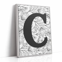 Botanical Letter C Monogram