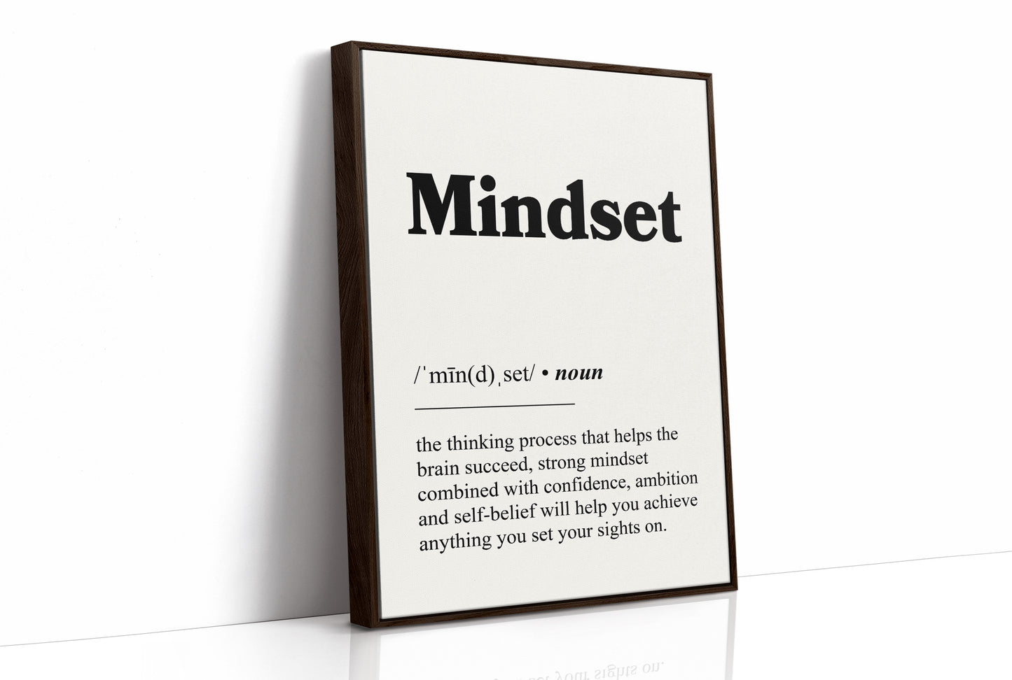 Lexicon of Ambition: The Definition of Mindset