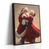 Love's Winter Dance In Crimson