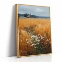 Daisies Break the Wheat