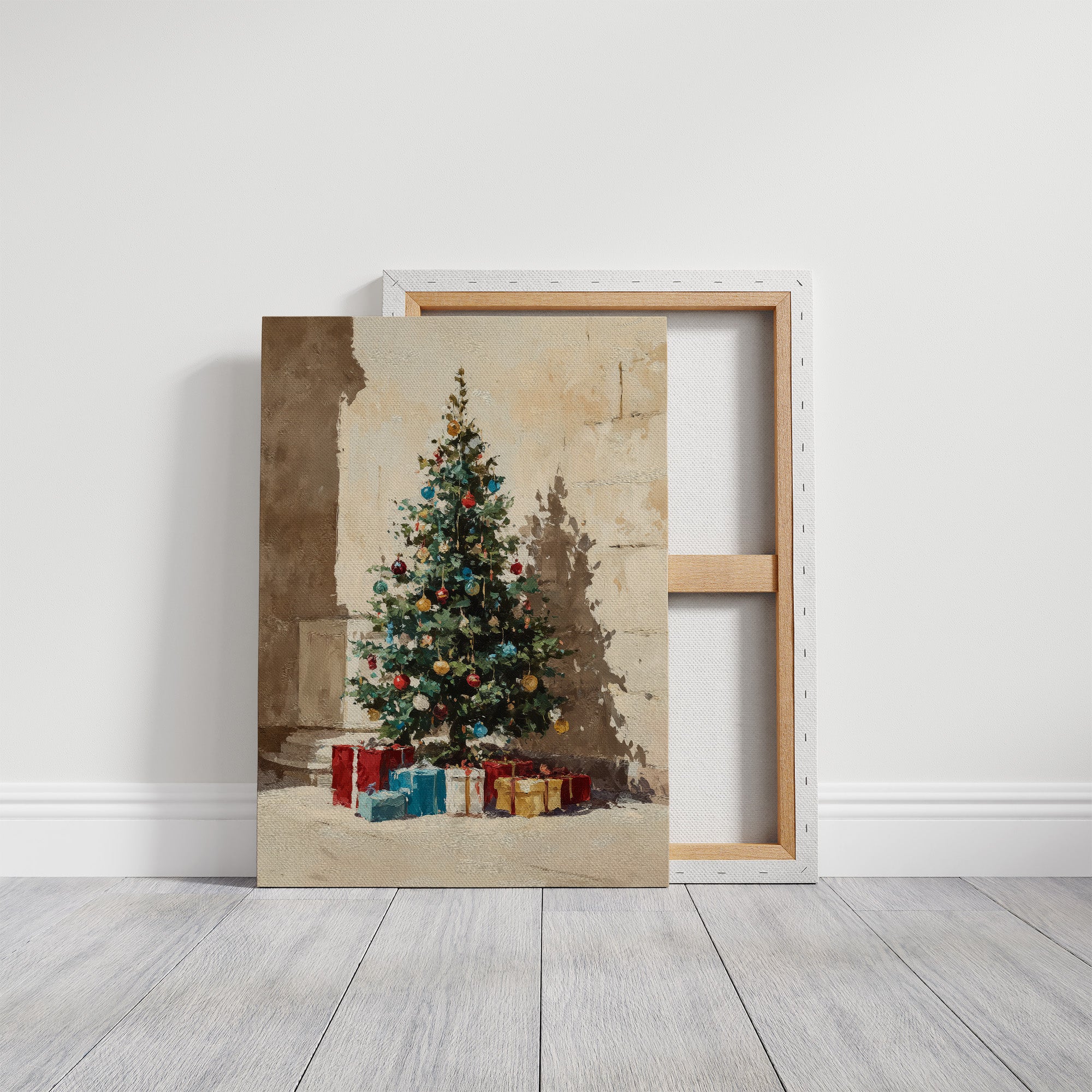 Presents in the Courtyard Light
