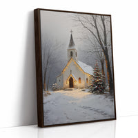 Silent Night Blesses Country Chapel