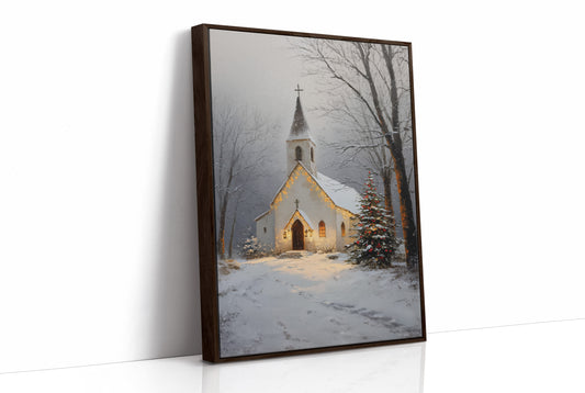 Silent Night Blesses Country Chapel