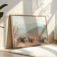 Desert Blossoms Paint Mountain Dreams