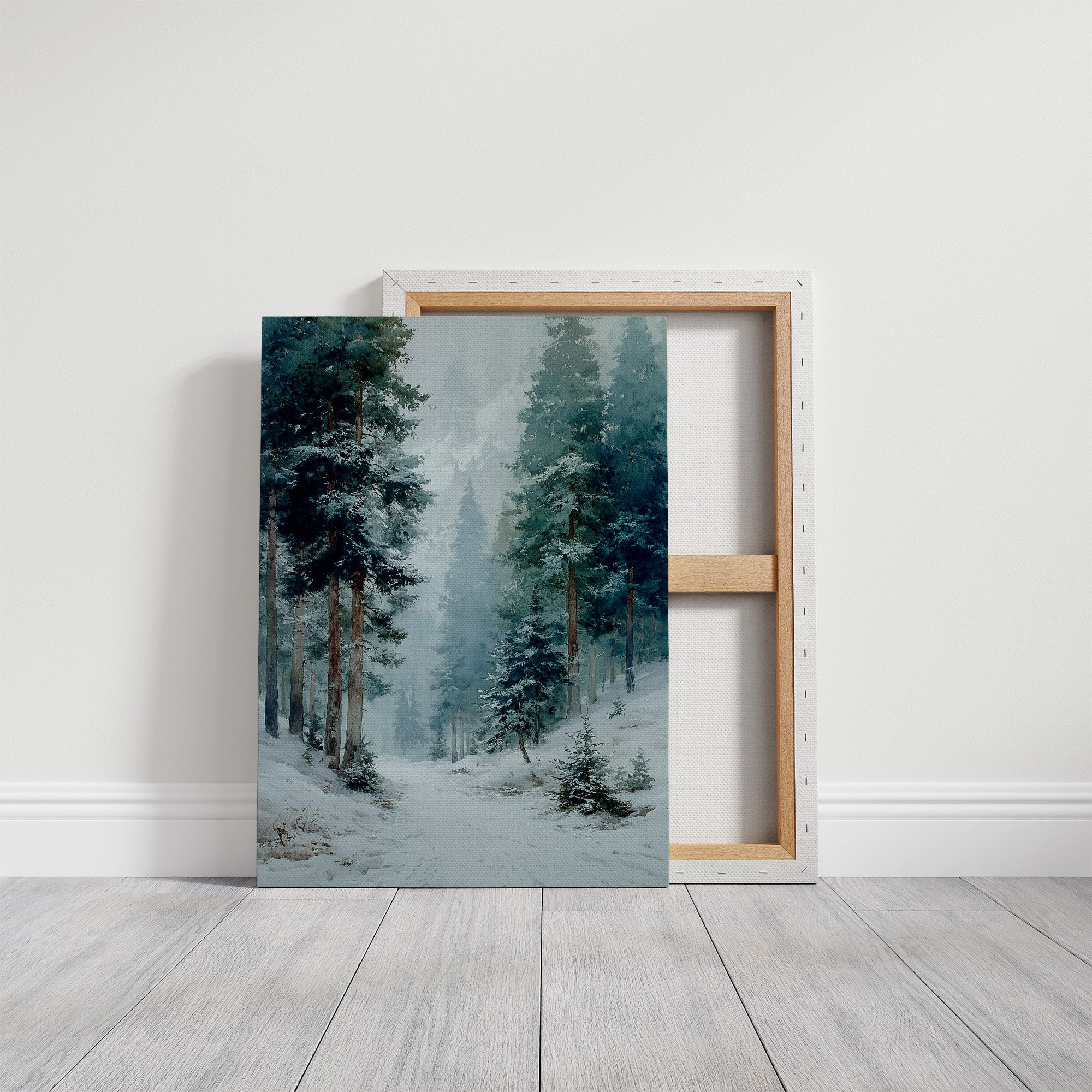 Deep in the Frosted Pines