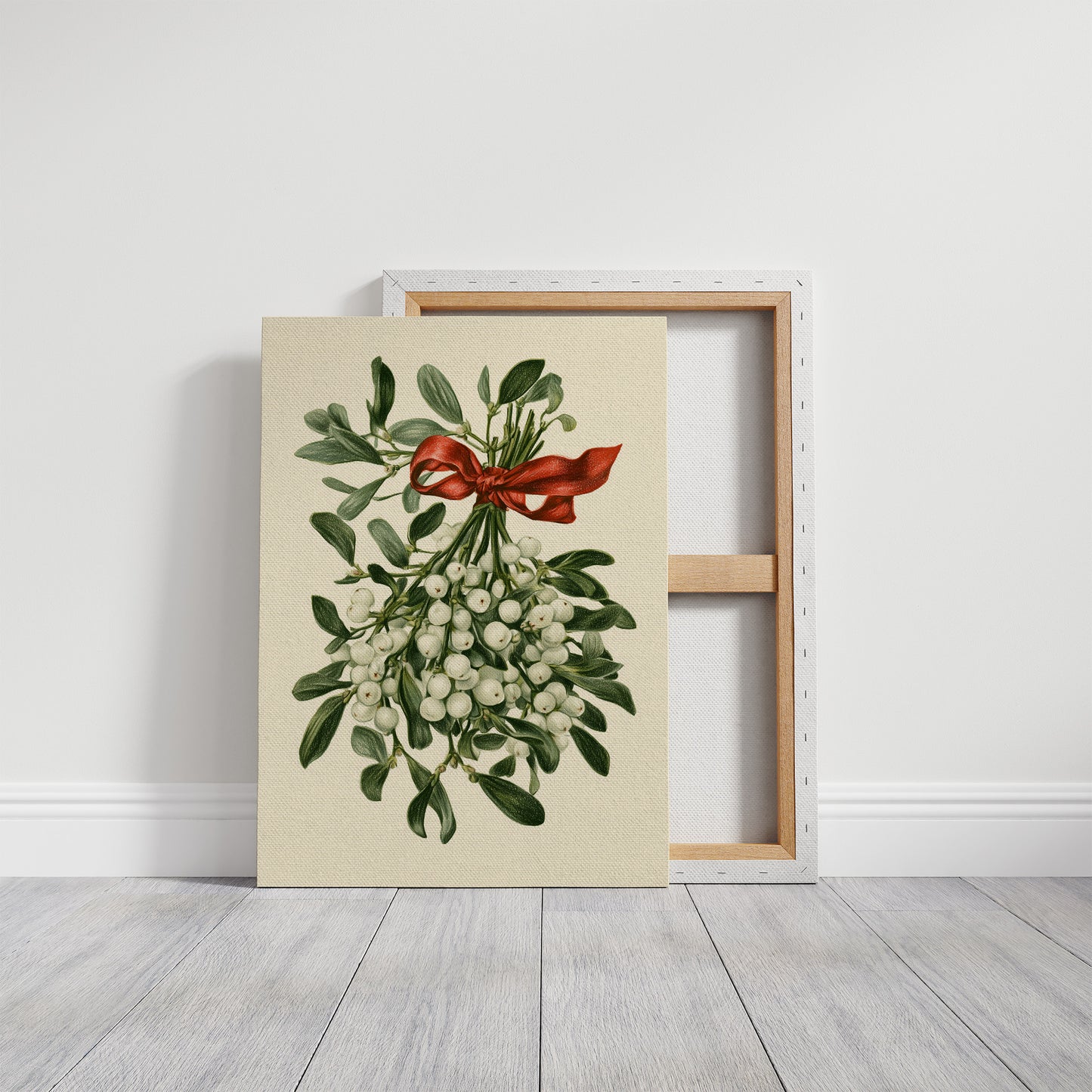 Mistletoe, Tied in Red