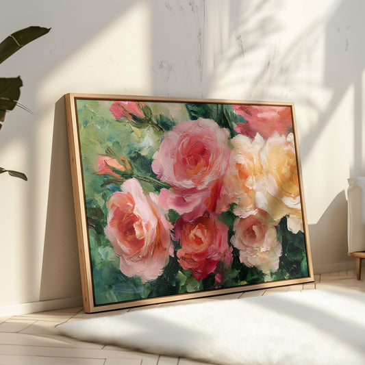 Summer Roses Paint Their Stories