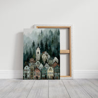 Village Beneath the Pines