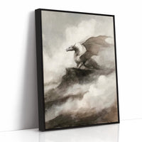 Perched Between Mist And Stone
